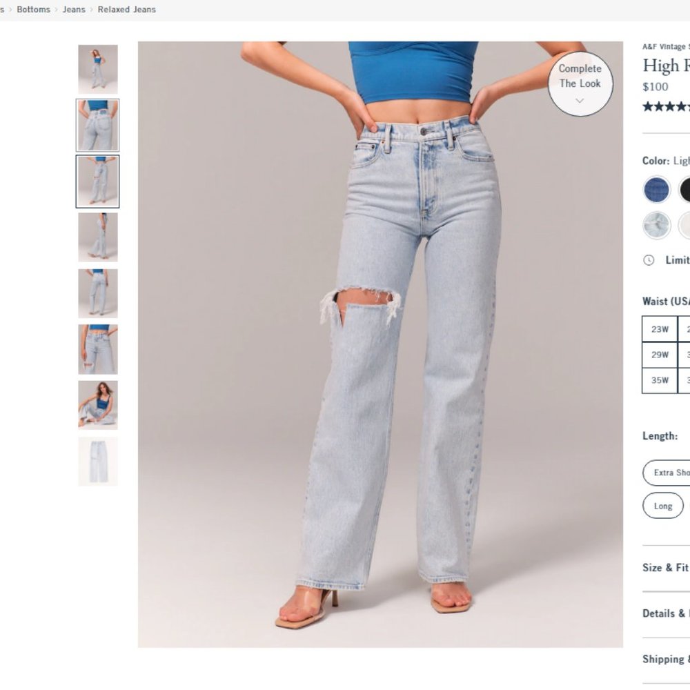 High Rise 90s Relaxed Jean